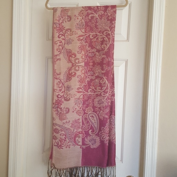 Reversible pashmina - Picture 4 of 6